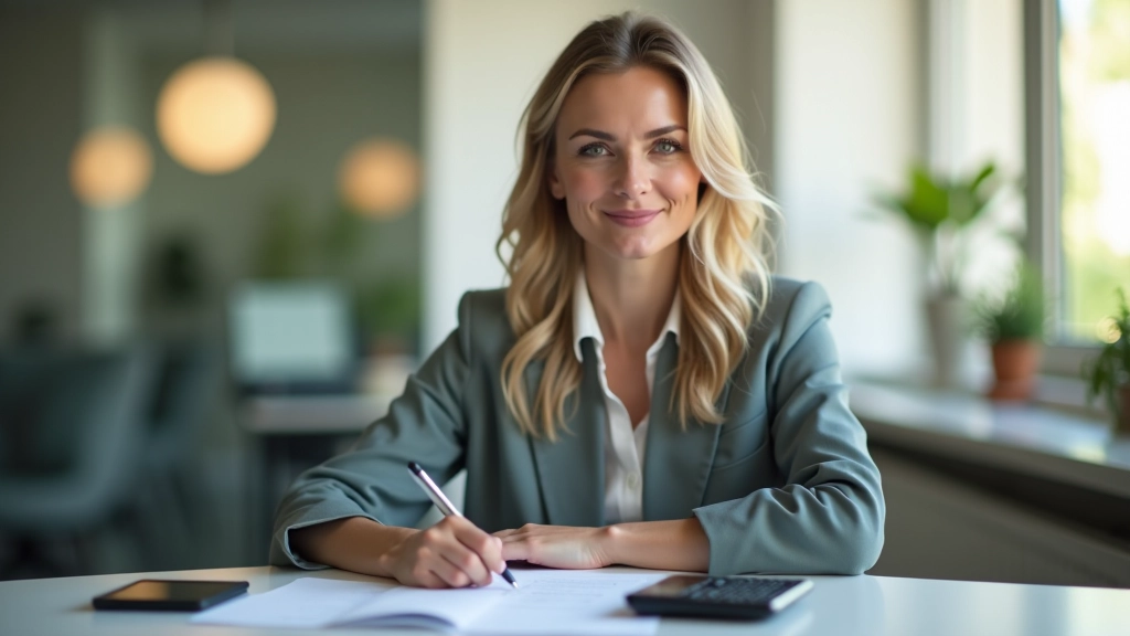 Dokumente und Kaffee auf einem Schreibtisch, Familie plant finanzielle Angelegenheiten